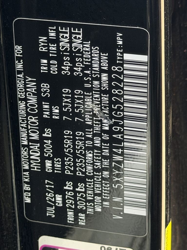 2018 Hyundai SANTA FE SPORT 2.0T Ultimate