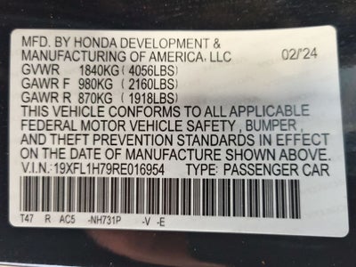 2024 Honda Civic EX-L