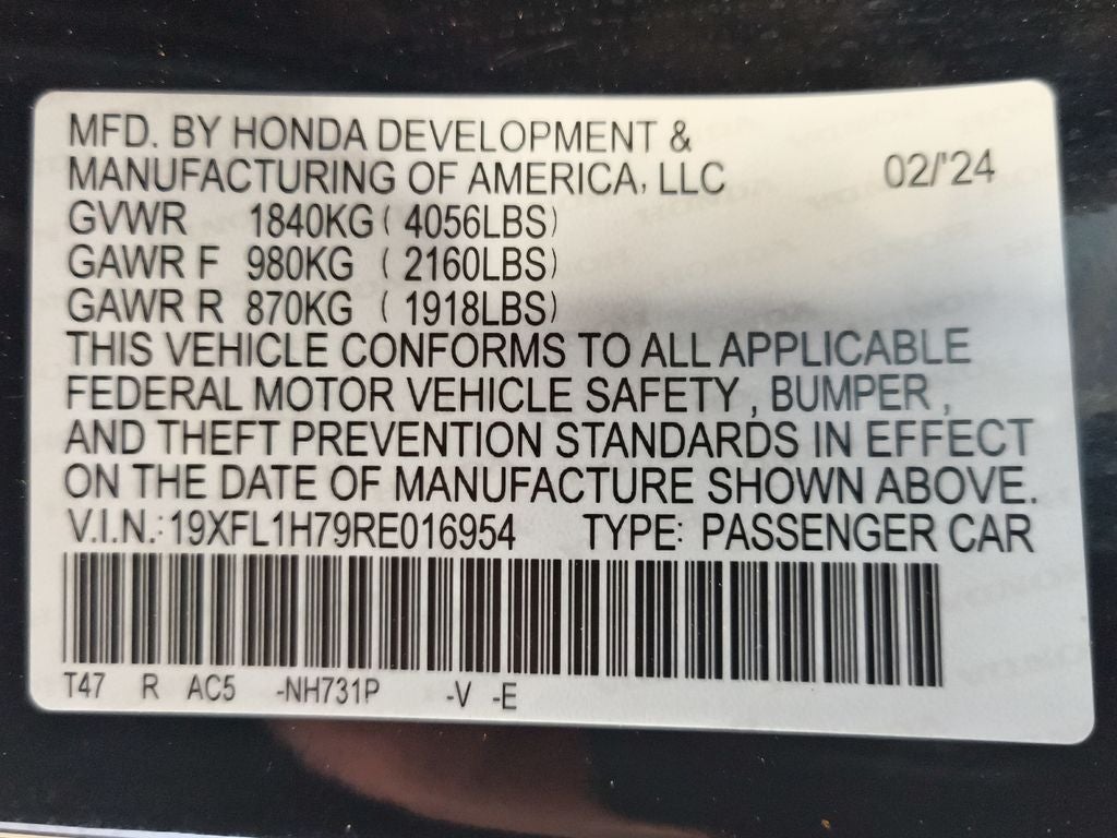 2024 Honda Civic EX-L