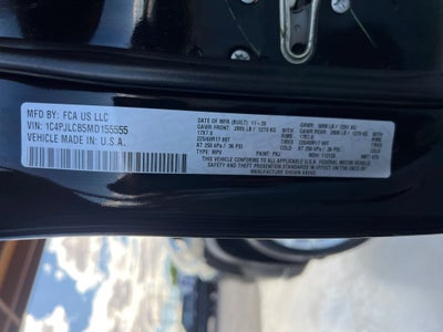 2021 Jeep Cherokee Latitude