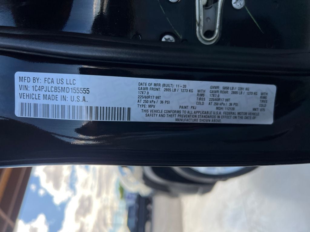 2021 Jeep Cherokee Latitude