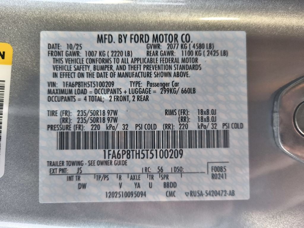 2026 Ford Mustang EcoBoost
