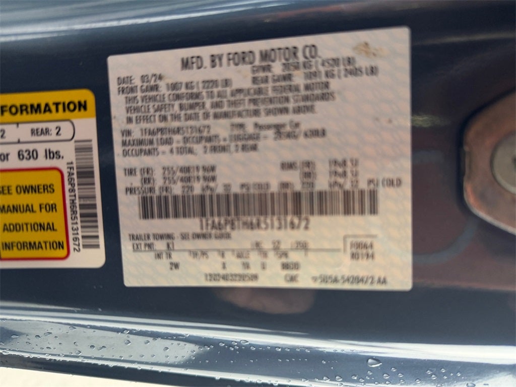 2024 Ford Mustang EcoBoost