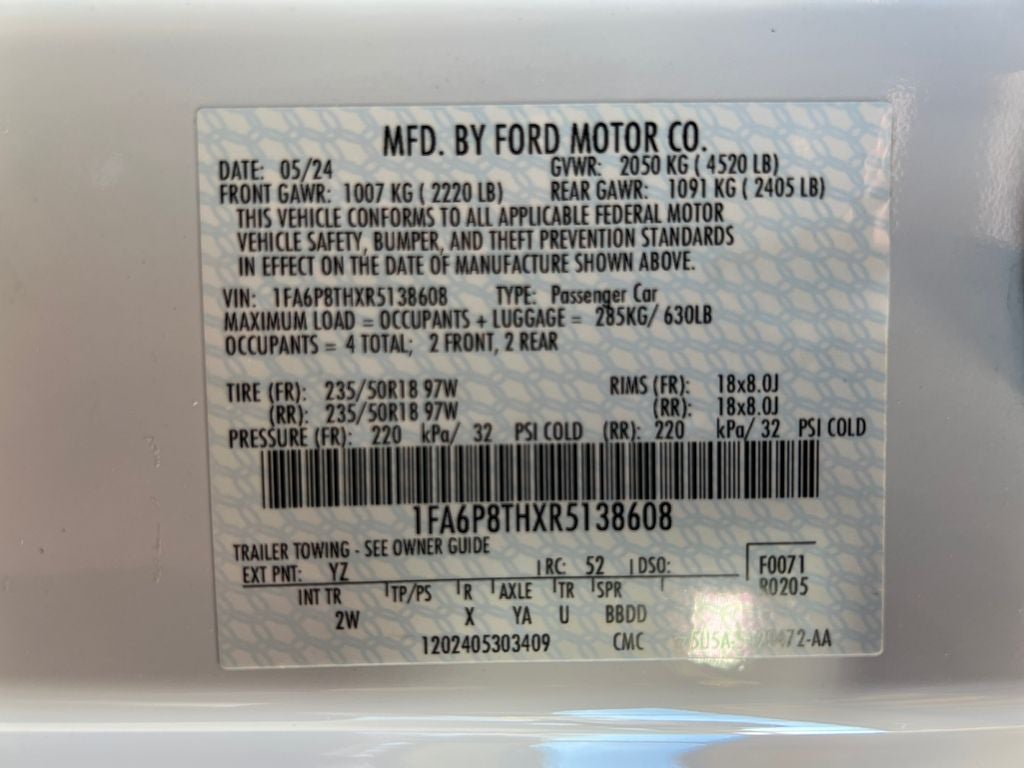 2024 Ford Mustang EcoBoost