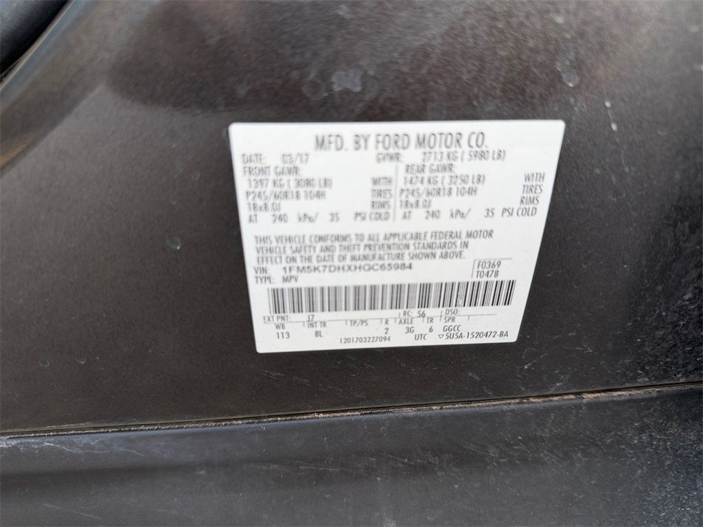 2017 Ford Explorer XLT