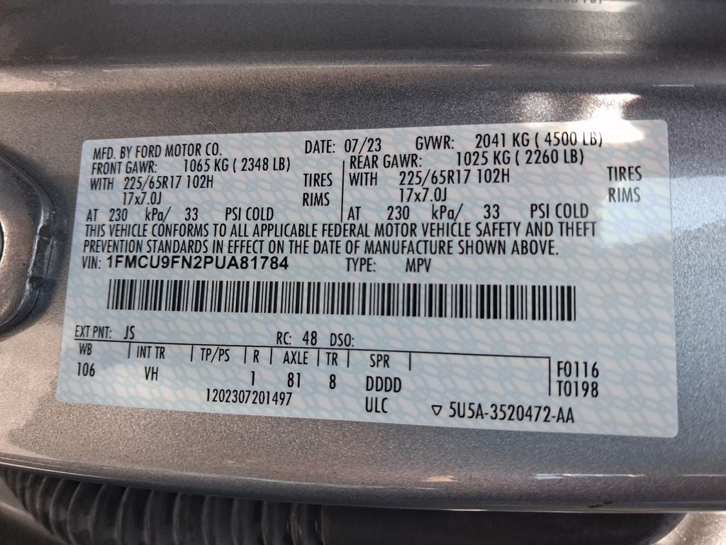 2023 Ford Escape Base