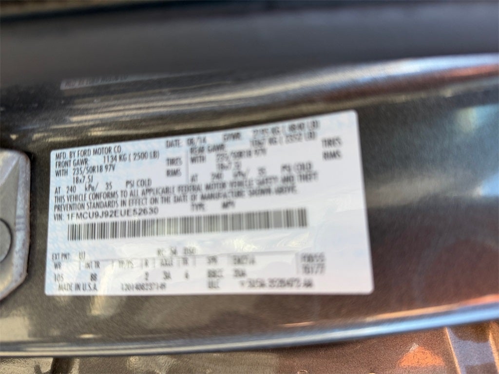 2014 Ford Escape Titanium