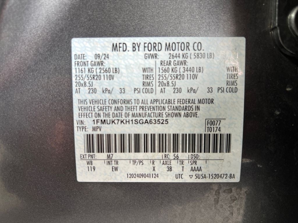 2025 Ford Explorer ST-Line