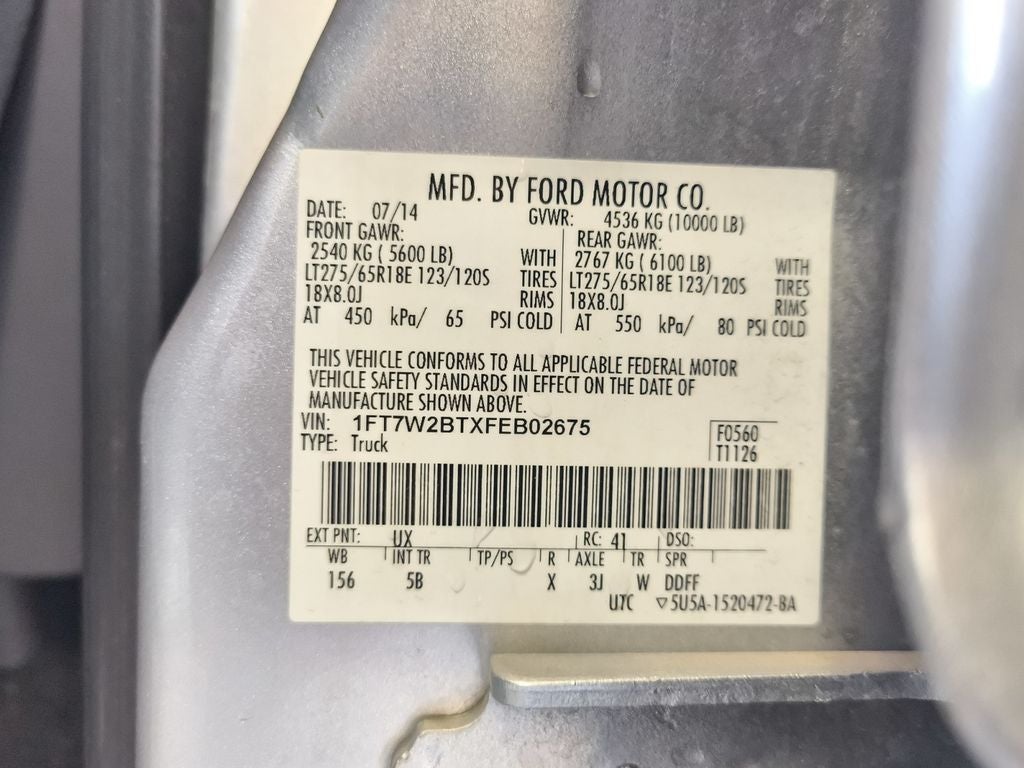 2015 Ford F-250SD Lariat