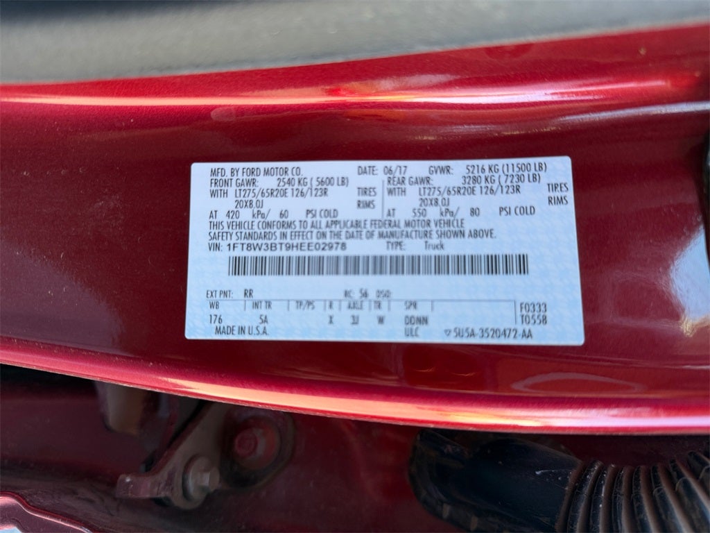 2017 Ford F-350SD Lariat