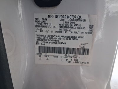 2016 Ford F-250SD XL