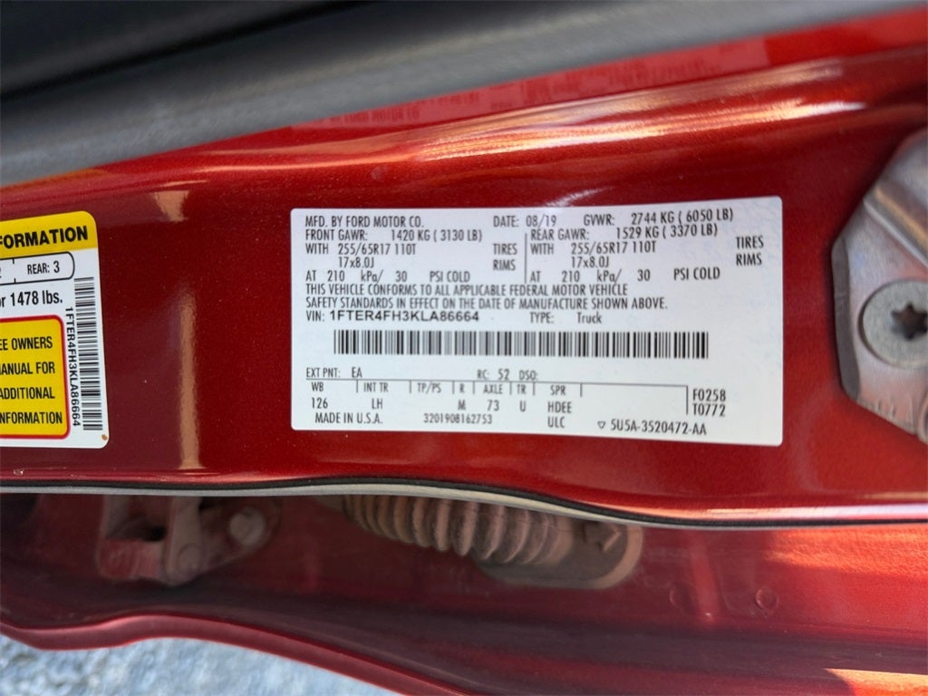 2019 Ford Ranger XLT