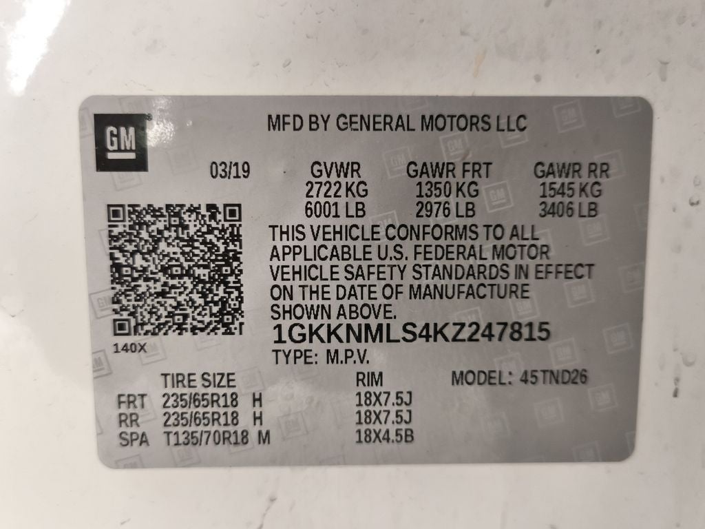 2019 GMC Acadia SLT-1