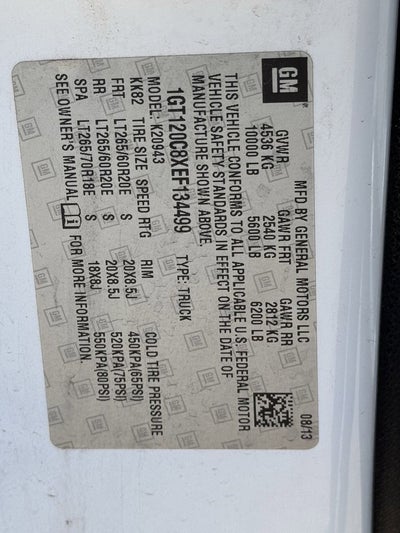 2014 GMC Sierra 2500HD SLE