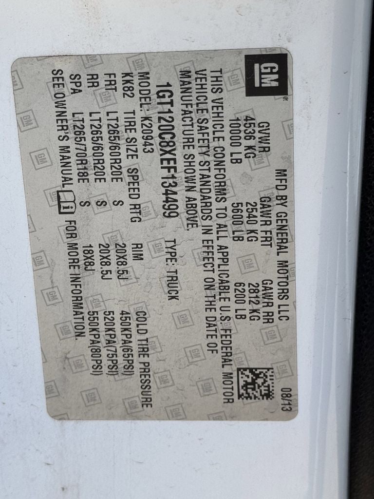 2014 GMC Sierra 2500HD SLE