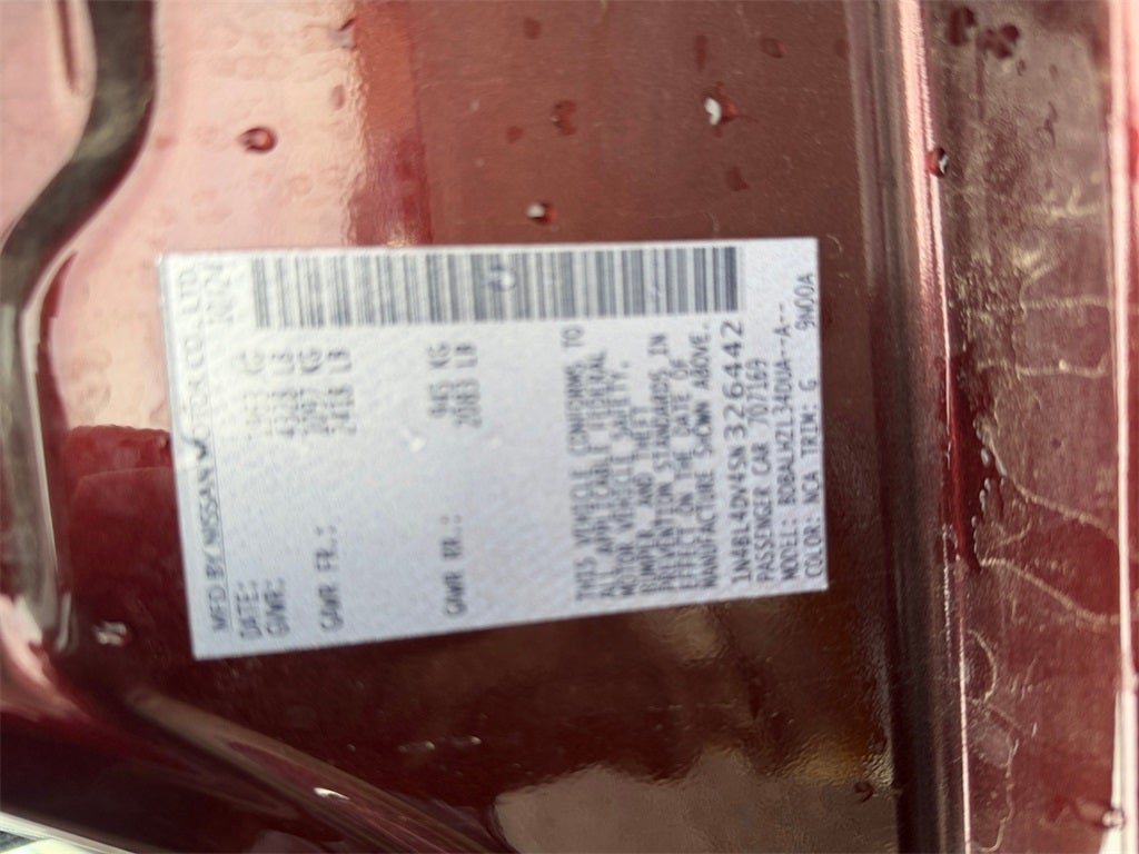 2025 Nissan Altima 2.5 SV