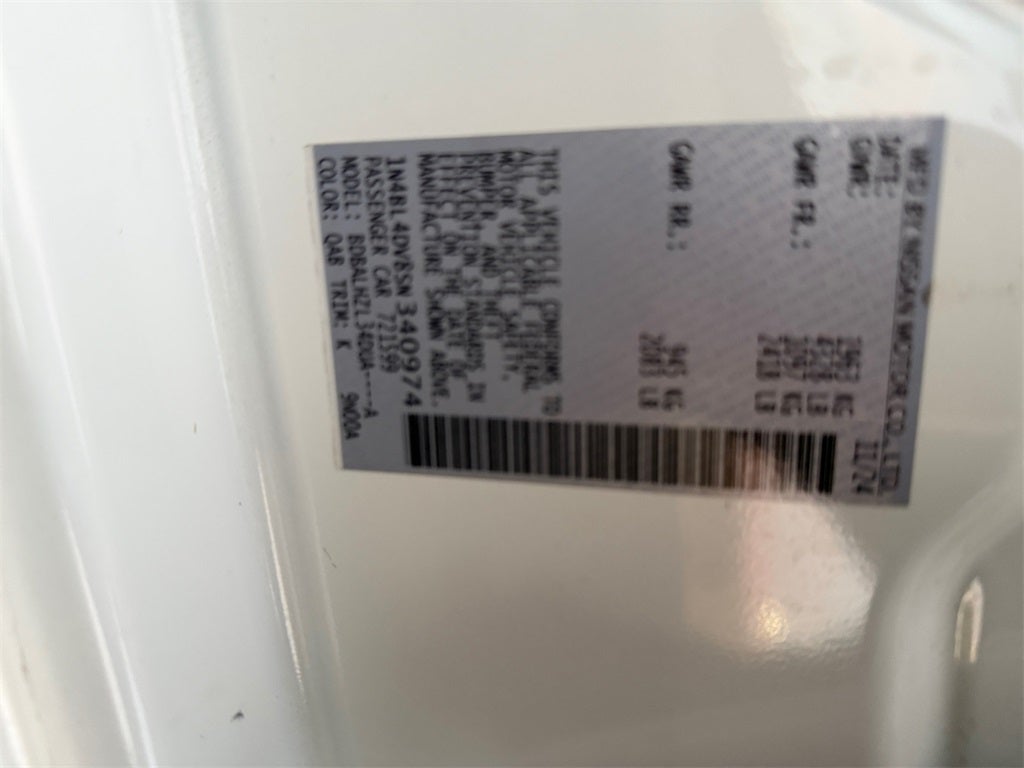 2025 Nissan Altima 2.5 SV