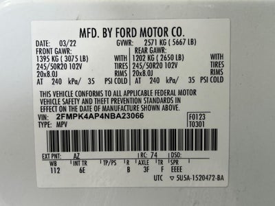 2022 Ford Edge ST