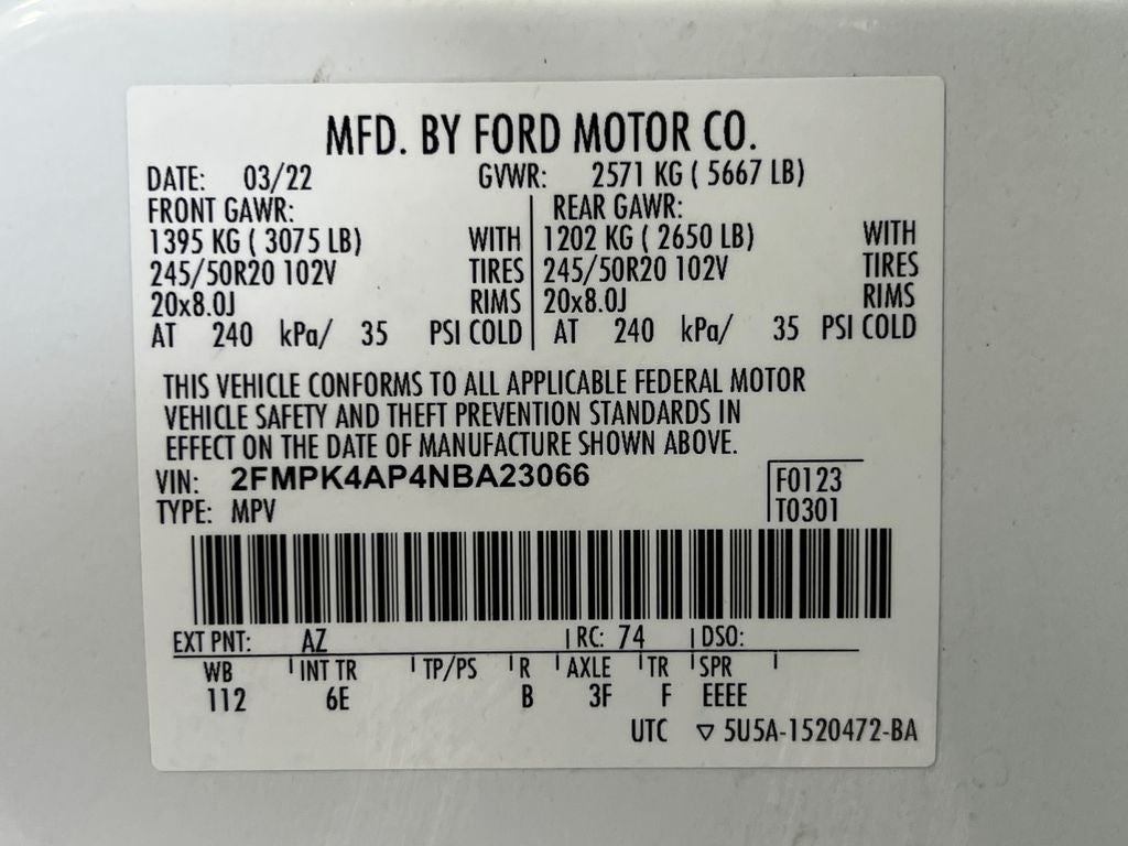 2022 Ford Edge ST