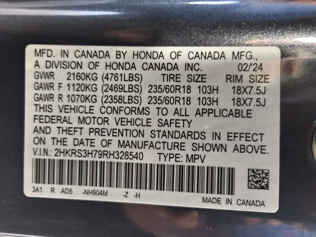 2024 Honda CR-V EX-L