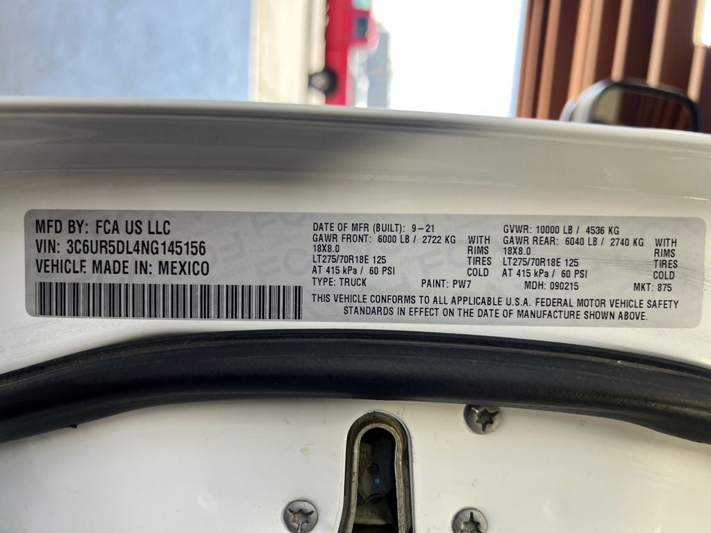 2022 RAM 2500 Big Horn