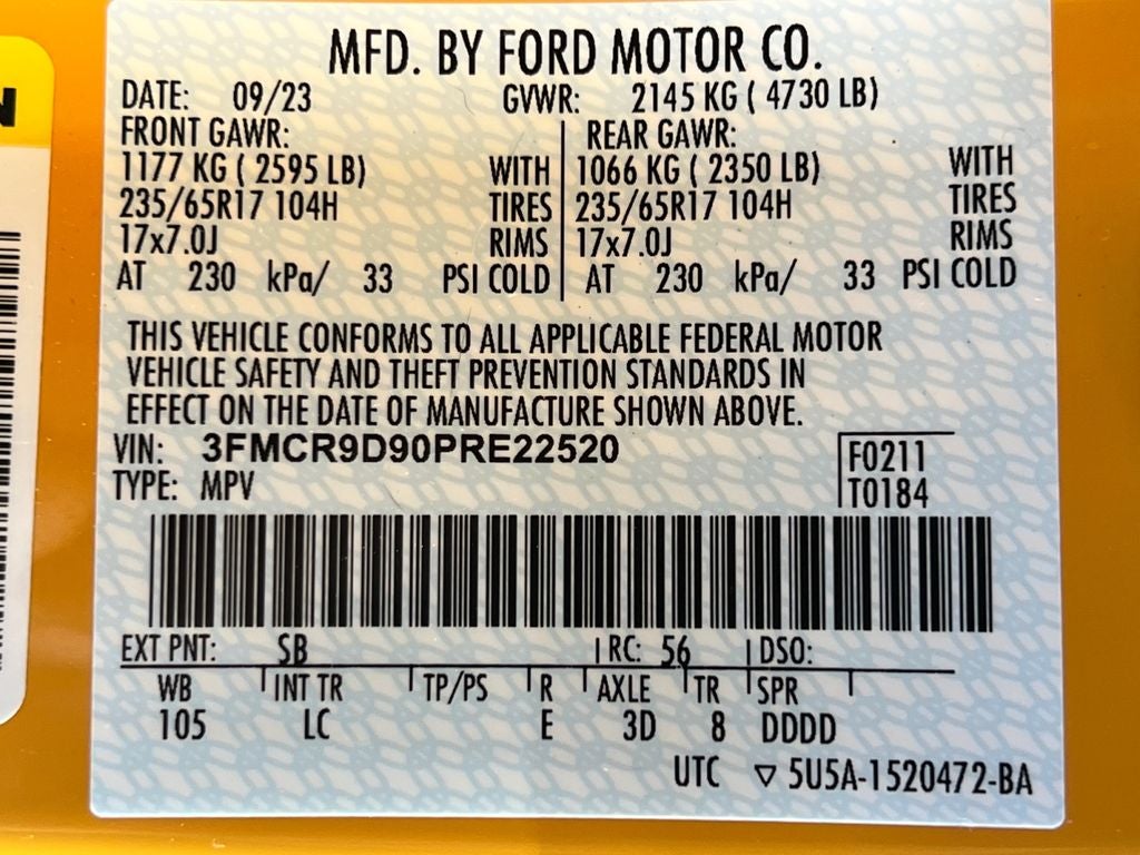 2023 Ford Bronco Sport Badlands