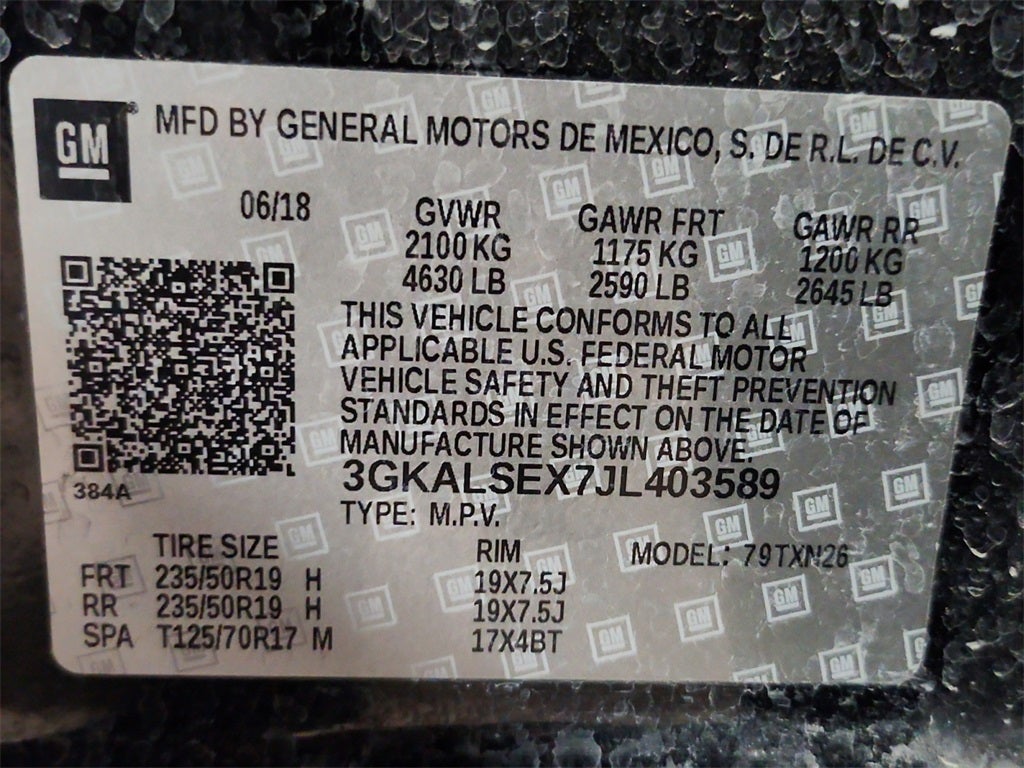 2018 GMC Terrain Denali