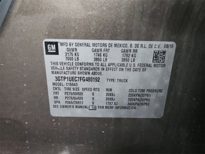 2015 GMC Sierra 1500 SLE