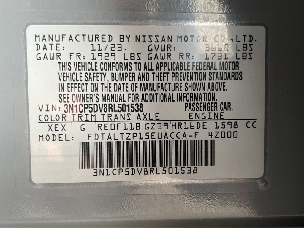 2024 Nissan Kicks SR