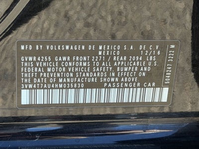 2017 Volkswagen Golf GTI S