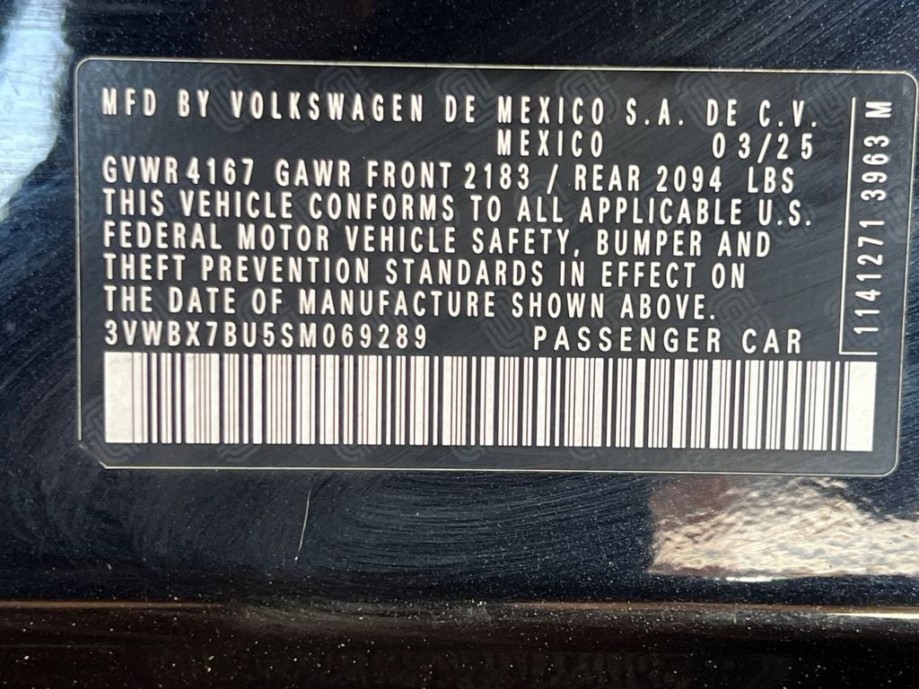 2025 Volkswagen Jetta 1.5T Sport