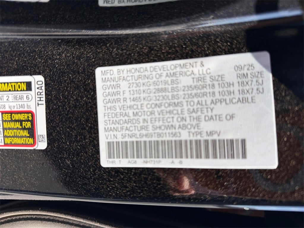 2026 Honda Odyssey EX-L