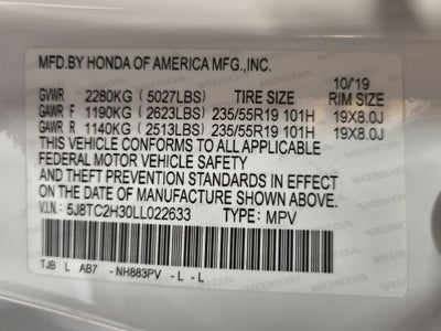 2020 Acura RDX Base SH-AWD