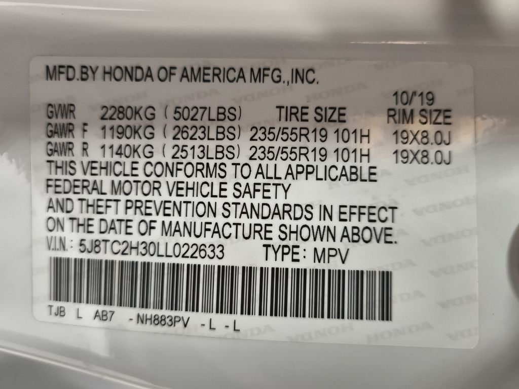 2020 Acura RDX Base SH-AWD