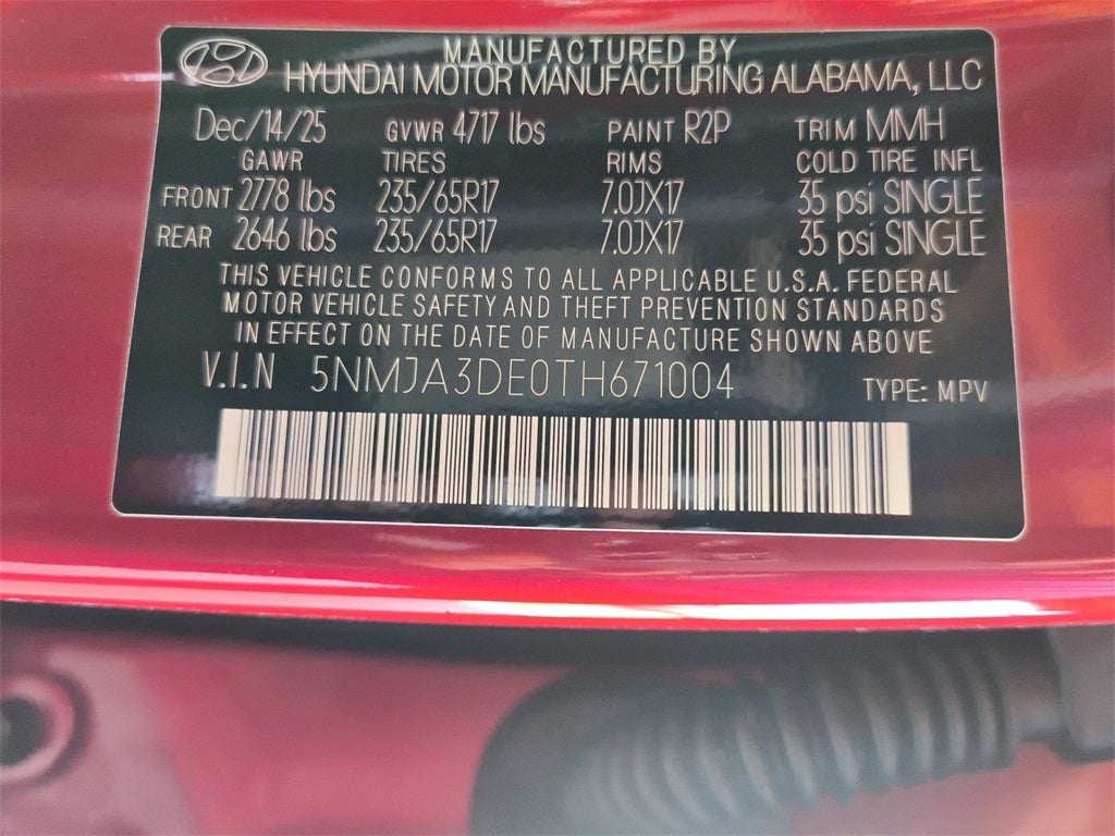 2026 Hyundai TUCSON SE FWD