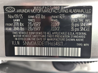 2026 Hyundai TUCSON SE FWD