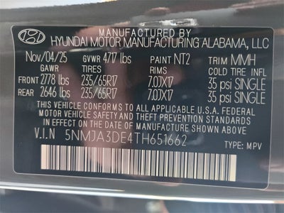 2026 Hyundai TUCSON SE FWD