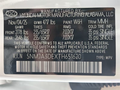 2026 Hyundai TUCSON SE FWD