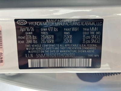 2026 Hyundai TUCSON SEL FWD