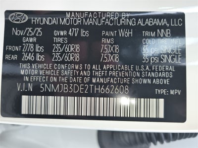 2026 Hyundai TUCSON SEL FWD