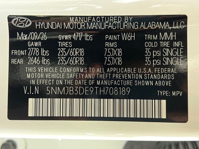 2026 Hyundai TUCSON SEL FWD