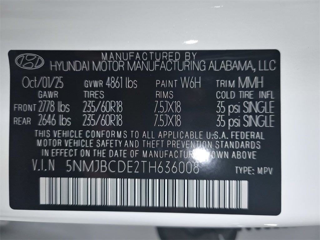 2026 Hyundai TUCSON SEL AWD