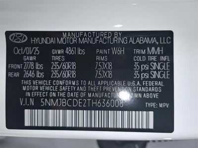 2026 Hyundai TUCSON SEL AWD