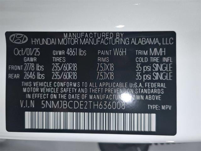 2026 Hyundai TUCSON SEL AWD