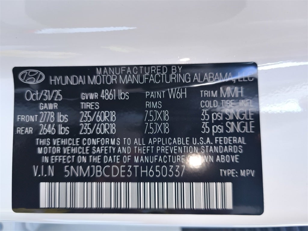 2026 Hyundai TUCSON SEL AWD