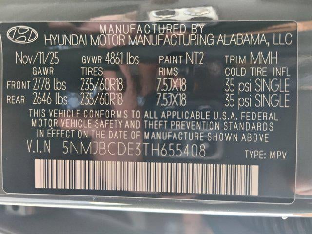 2026 Hyundai TUCSON SEL AWD