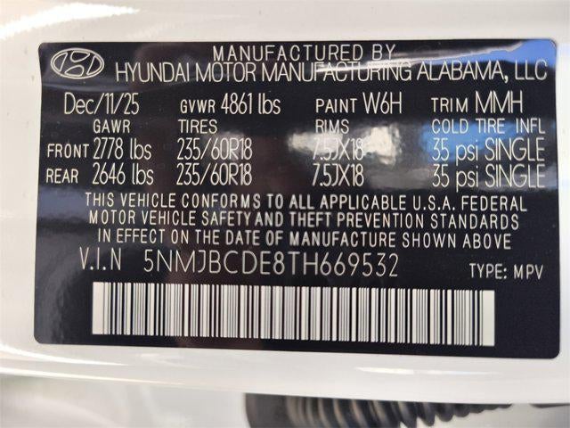 2026 Hyundai TUCSON SEL AWD