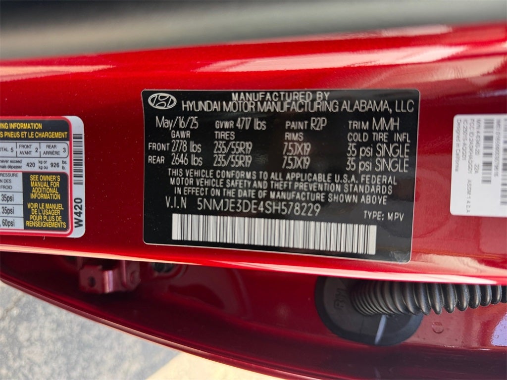 2025 Hyundai TUCSON Limited FWD