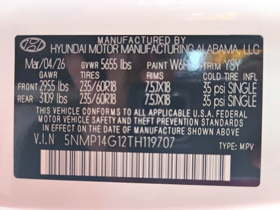2026 Hyundai SANTA FE HYBRID SE