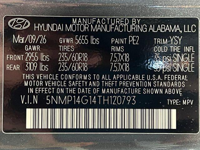 2026 Hyundai SANTA FE HYBRID SE